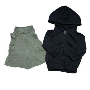 Baby Girl Jacket and Vest Bundle Lot | 0-3M | Carter’s, Garanimals
